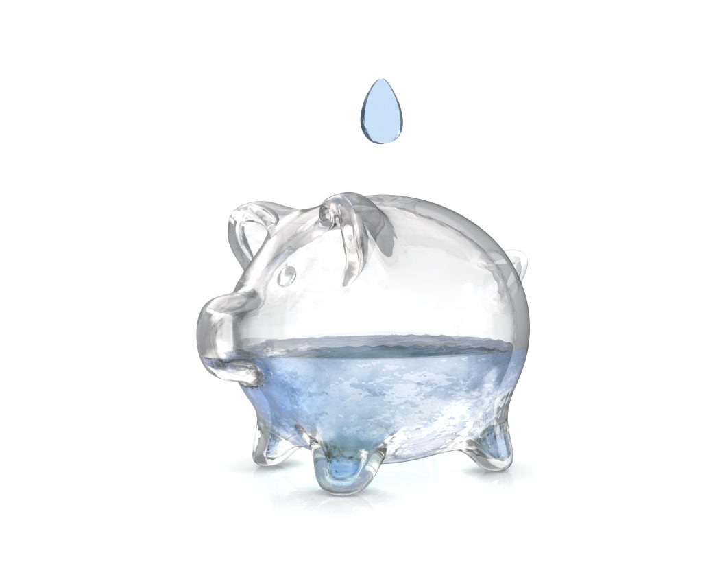 Saving water helps save your money