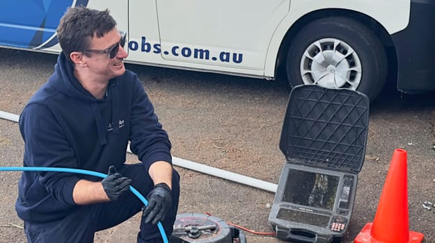 High-pressure drain cleaning perth